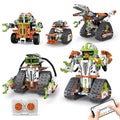 STEM Robot Building Kit with Remote Control for Boys Age 6-13, Coding Robotic...