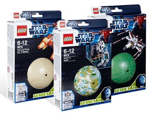 LEGO Star Wars Planet Series 1 & 2 Set of 6 100% Complete with Boxes! FREE SHIP!