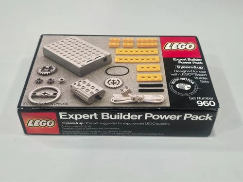 Vintage LEGO Expert Builder Power Pack Set 960 Factory Sealed Motor 1977