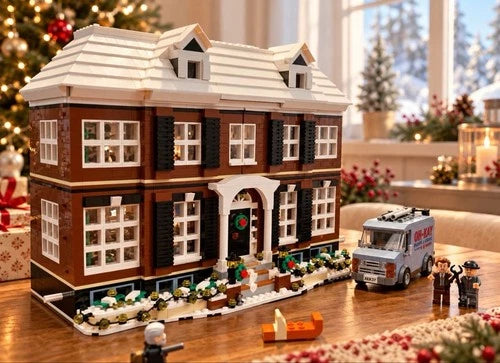 3,955-Piece Home Alone Movie Inspired Style House Building Block Set - Unbranded