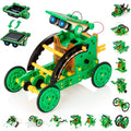 Solar Robot Kit for Kids, 14-in-1 Educational STEM Science Toy, Solar Power Buil