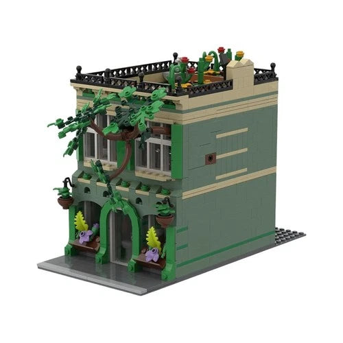 MOC-209268 Mysterious Forest Cabin Building Block Model Brick Small Particle Set