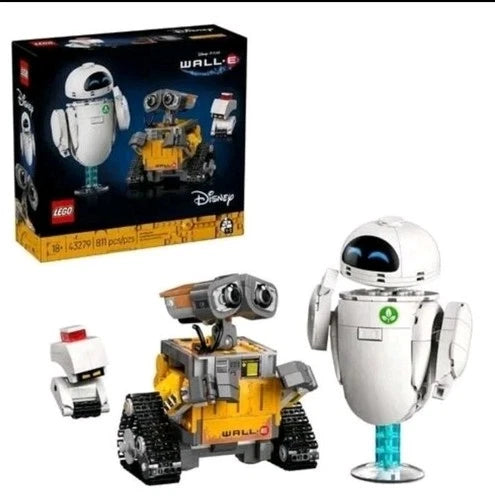 LEGO® Disney WALL-E and EVE 43279 Building Set Brand New