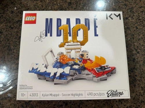 LEGO Editions Lionel Messi & Kylian Mbappé Soccer Highlights 43011 & 43013