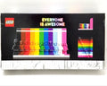 LEGO 40516 Everyone is Awesome Rainbow Pride Gay Lesbian 346 pieces LGBTQ+ NEW