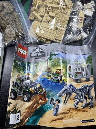 LEGO Jurassic World Indominus rex vs. Ankylosaurus 75941/75935 Baryonyx Face Off