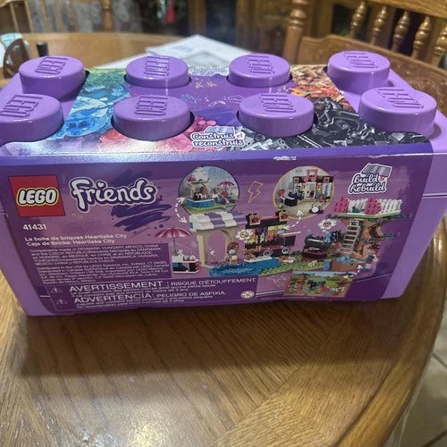 NEW RETIRED LEGO FRIENDS: Heartlake City Brick Box (41431) 321 Pieces Age 5+