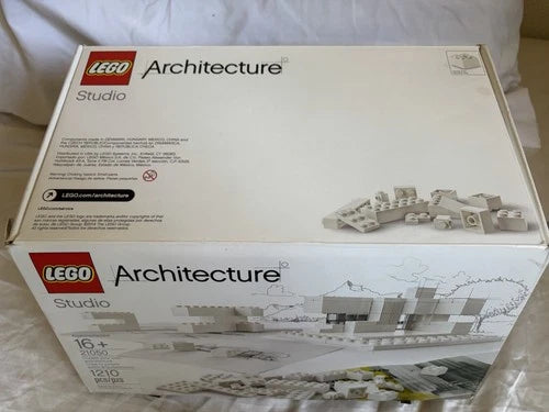 MEOW Architecture Studio 21050 Complete Set 1210 pcs Brick Separator Box