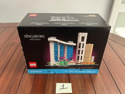 LEGO 21057 Architecture Singapore Skyline NEW Sealed Retired Building Set NIB
