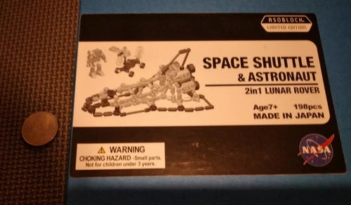 Asoblock NASA Space Shuttle & Astronaut 198 Piece Building Set