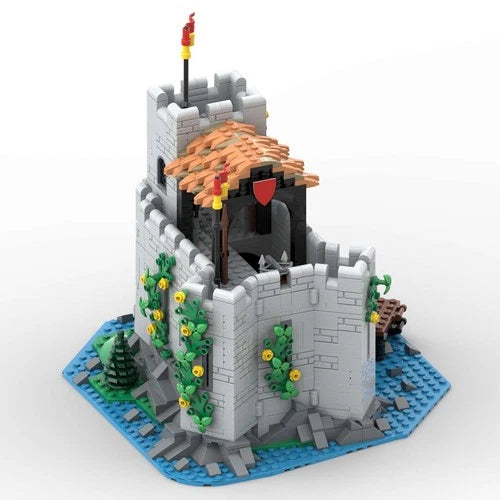 MOC-128617 10305 Alternative Build: Castle Outpost Lookout Point 1232 Parts MOC
