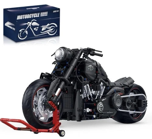 1:5 Scale Motorcycle Big Building Set, Scale Model Car Gift for Adults