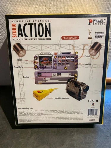 pinnacle studio MEOW camera man *BRAND NEW* *SEALED*