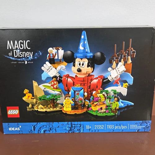 MEOW Ideas Disney Magic of Disney 21352 1103pcs Set 18+ Brick Separator