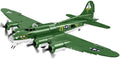 COBI WWII Boeing B-17G Flying Fortress Plane Green Building Block Model Set 5750