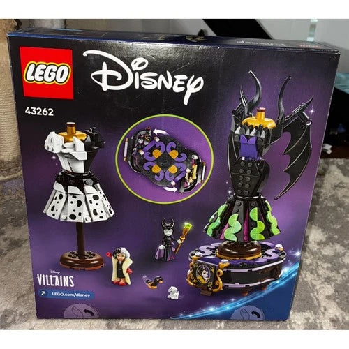 Lego Disey Villains Maleficent's & Cruella De Vil's Dresses Building Set (NWT)