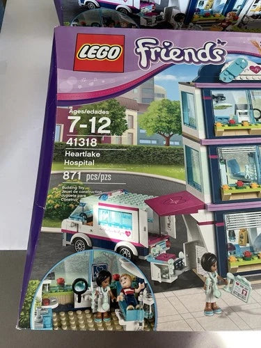 MEOW Friends 41318 Heartlake City Hospital New Factory Sealed RETIRED