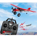 US 3D 4CH RC Airplane 500mm Off-Road One-Key Stunt Brushless 6Axis Gyro LED Toy