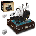 Mould King 10243 Electric Pirate Ship Dynamic Model Building Block Toy Kit Set