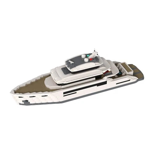 ZITIANYOUBUILD MOC-157092 Super Luxury Yacht 3255 Parts for Collection and Gift