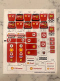 LEGO STICKER SHEET for 8673 Ferrari F1 Fuel Stop, New & Genuine