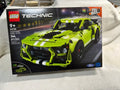 LEGO TECHNIC FORD MUSTANG SHELBY GT500 PULL BACK BUILDING TOY NEW SEALED 42138