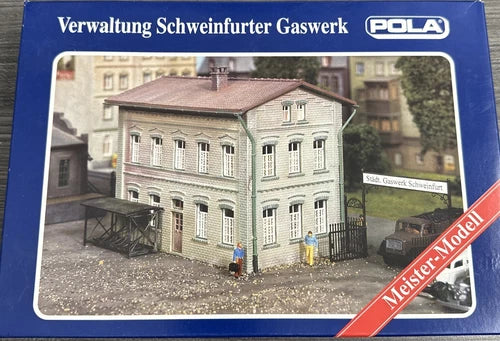 Pola Kit HO 853 Meister-Modell Schweinfurter Gasworks