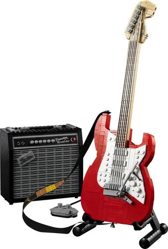 LEGO 21329 * FENDER STRATOCASTER GUITAR * CITY * NEW IN DAMAGED BOX, SEALED