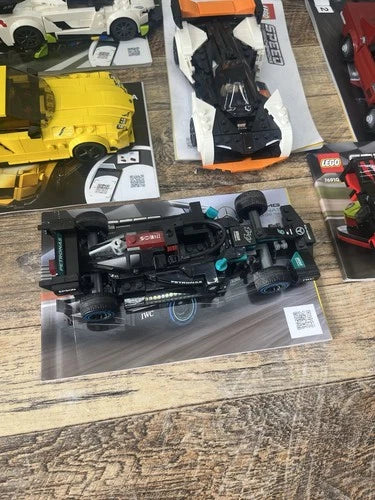 Lego Speed Champions Racer Cars Lot Of Many Vehicles Minifigures With Manuals 14