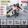 NEW MOC SEALED 1228PCS Republic Gunship Building Set HIGH QUALITY 1:1 SCALE