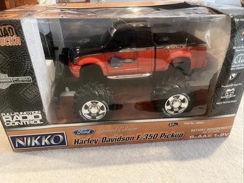 🏍️ Nikko Harley Davidson Ford F-350 RC Truck Limited Edition NIB