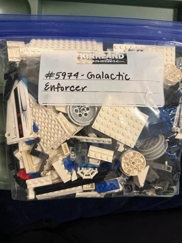 LEGO 5974 Galactic Enforcer Space Police III Largely Complete w/ Manuals