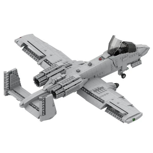 MOC-46317 Fairchild Republic A-10 Thunderbolt II building blocks Toys gift