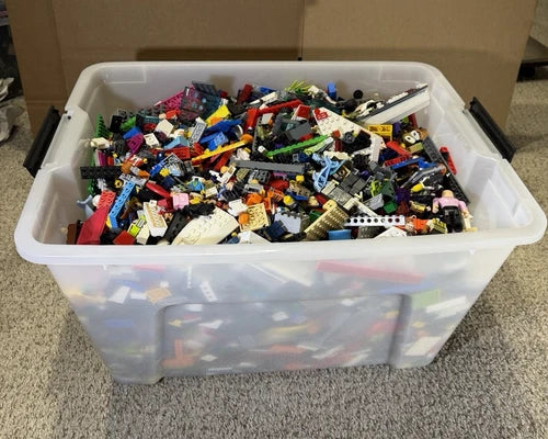 🧱 Huge 27 LB MEOW Bulk Lot - Minifigs Galore! Mixed Set and Blocks 🔥🔥🔥
