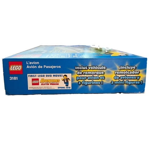 Lego 3181 City Series Passenger Plane #4567624 ~ 2010 ~ FACTORY SEALED ~ Retired