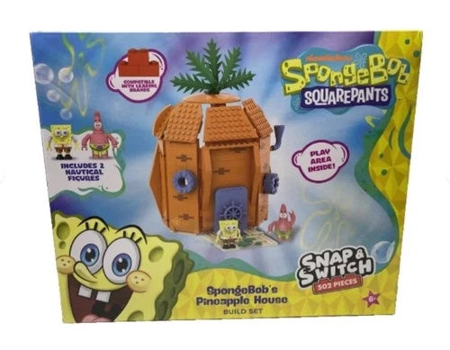 SpongeBob SquarePants Snap & Switch Deluxe Build Set - Set of 3 Goofy Goobers