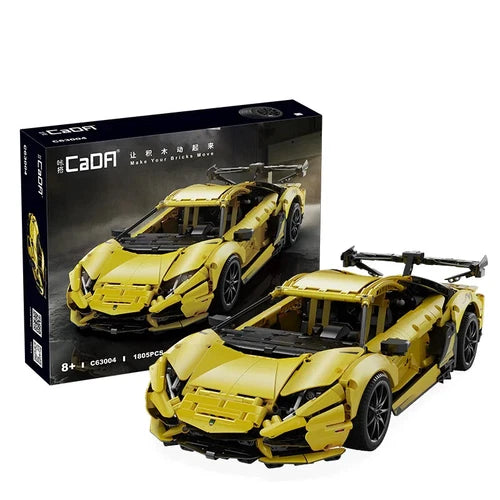 Cada RC 1/10 LAMBORGHINI Aventador LP700 Building Blocks Car w/ RC System -KIT-