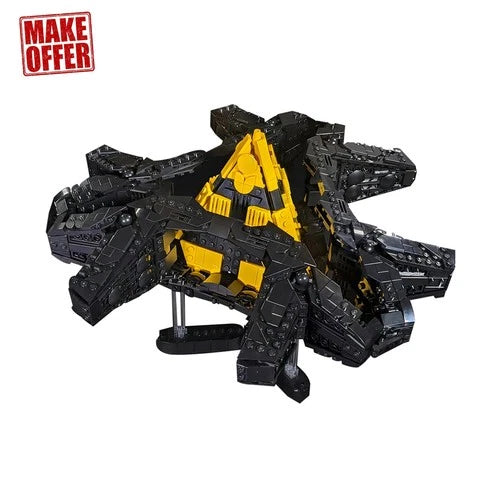 Ha'tak Style Mothership Spaceship MOC Bricks Building Blocks Toy for Men