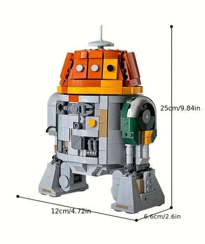 New Star Chopper Wars Robot Droid Building Block Brick Compatible Set No Box