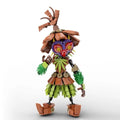 C9344 Skull Kid with Birdlike Face and Straw Clothes 638 Pieces for Christmas