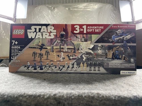 LEGO Star Wars 3 In 1 Adventure Gift Set 66804 423 Pcs 7+ Building Toy Set New