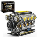 BseSparklion V8 Engine Model Building Kit That Runs - Visible Mini Engine...