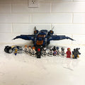 LEGO Marvel Super Heroes Avengers Quinjet 76126 699pcs Minifigures Incomplete