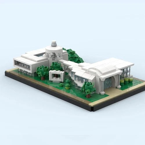 City Street View Model MOC Building Bricks Melville Mansion