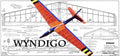 Wyndigo Slope Soarer Mini Sailplane 44" WS RC Airplane Laser Cut Balsa Short Kit