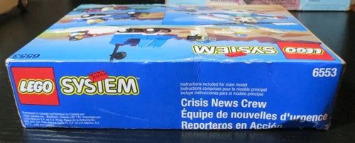 LEGO 6553 Outback Crisis News Crew SEALED BOX Town 1997 Retired Vintage
