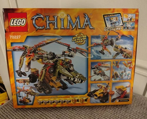 LEGO LEGENDS OF CHIMA: King Crominus' Rescue (70227) NIB Sealed