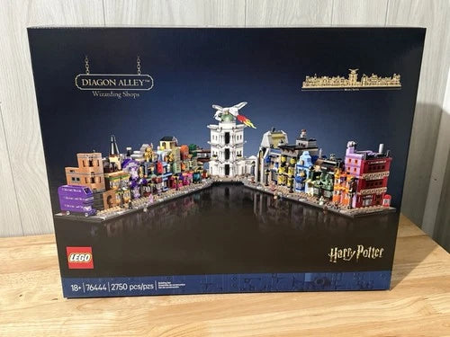 LEGO Diagon Alley 76444 & Hogwarts Castle and Grounds 76419 - Used Complete