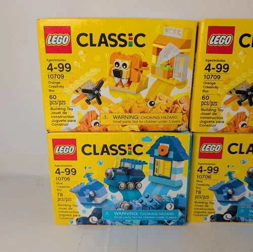 3 MEOW® Classic Orange Creativity Box 10709 + 3 Blue Creativity: Factory Sealed