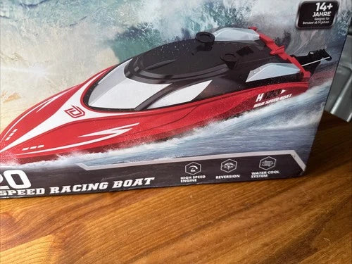 H120 RC Red High Speed Racing Boat Water Cooled High Speed Electric Motor